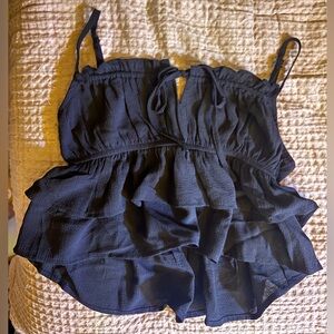 🐞Flowy Cropped Tank